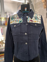 DENIM SHIRT JACKET - SIZE SMALL