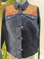 DENIM SHIRT JACKET - SIZE LARGE