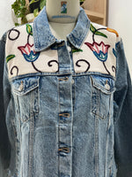 DENIM SHIRT JACKET - SIZE LARGE