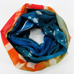 Cotton Printed Long Scarf; All Season Scarves