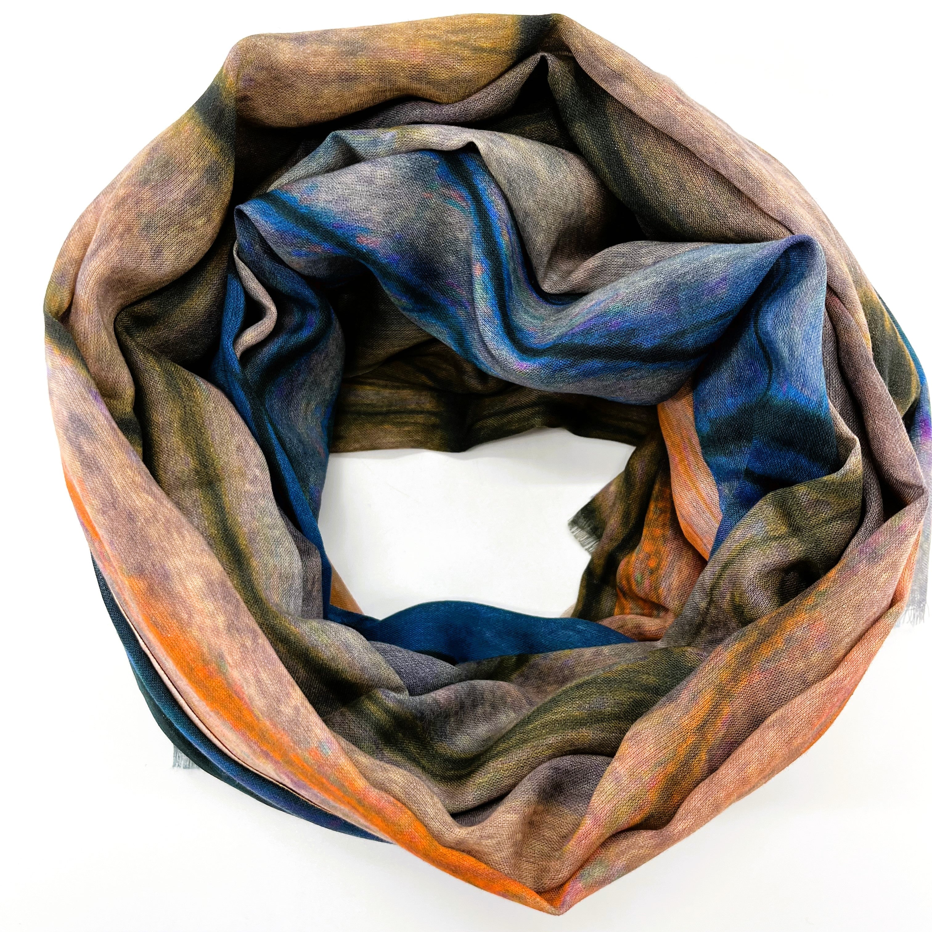 Cotton Printed Long Scarf; All Season Scarves